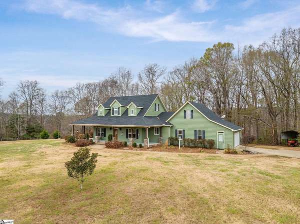 5.28 Acres of Land with Home for Sale in Gray Court, South Carolina