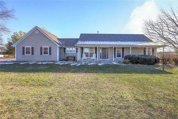 10 Acres of Residential Land with Home for Sale in Holt, Missouri