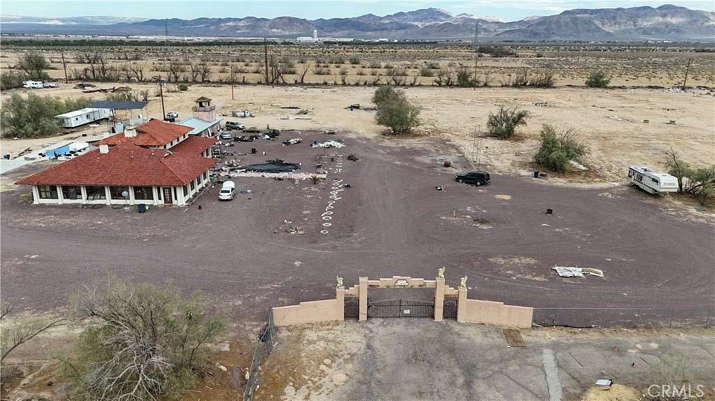 19.2 Acres of Land with Home for Sale in Daggett, California