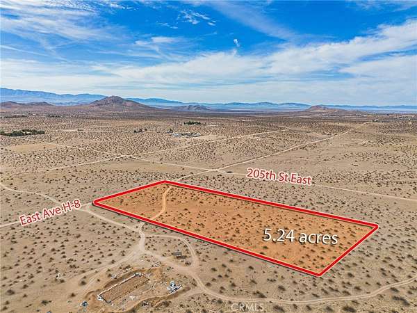 5.24 Acres of Land for Sale in Hi Vista, California