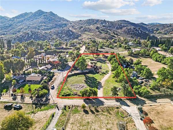 2.23 Acres of Residential Land with Home for Sale in Perris, California
