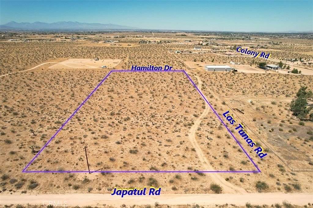 4 Acres of Residential Land for Sale in Apple Valley, California