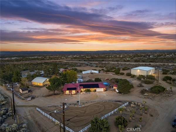 5 Acres of Land with Home for Sale in Piñon Hills, California