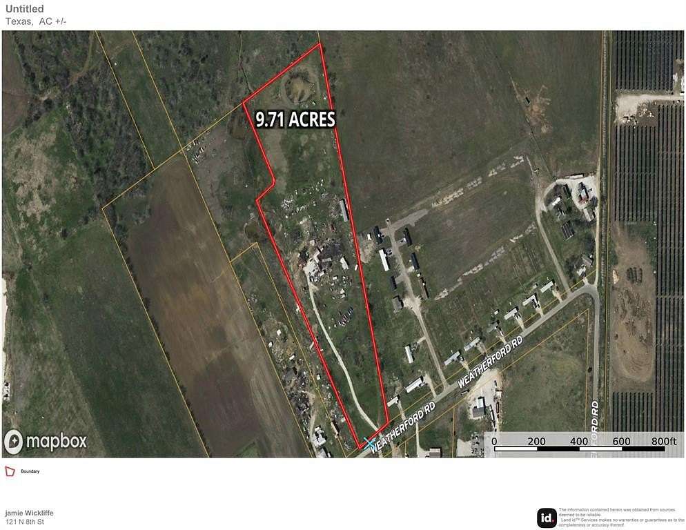 9.7 Acres of Land for Sale in Midlothian, Texas