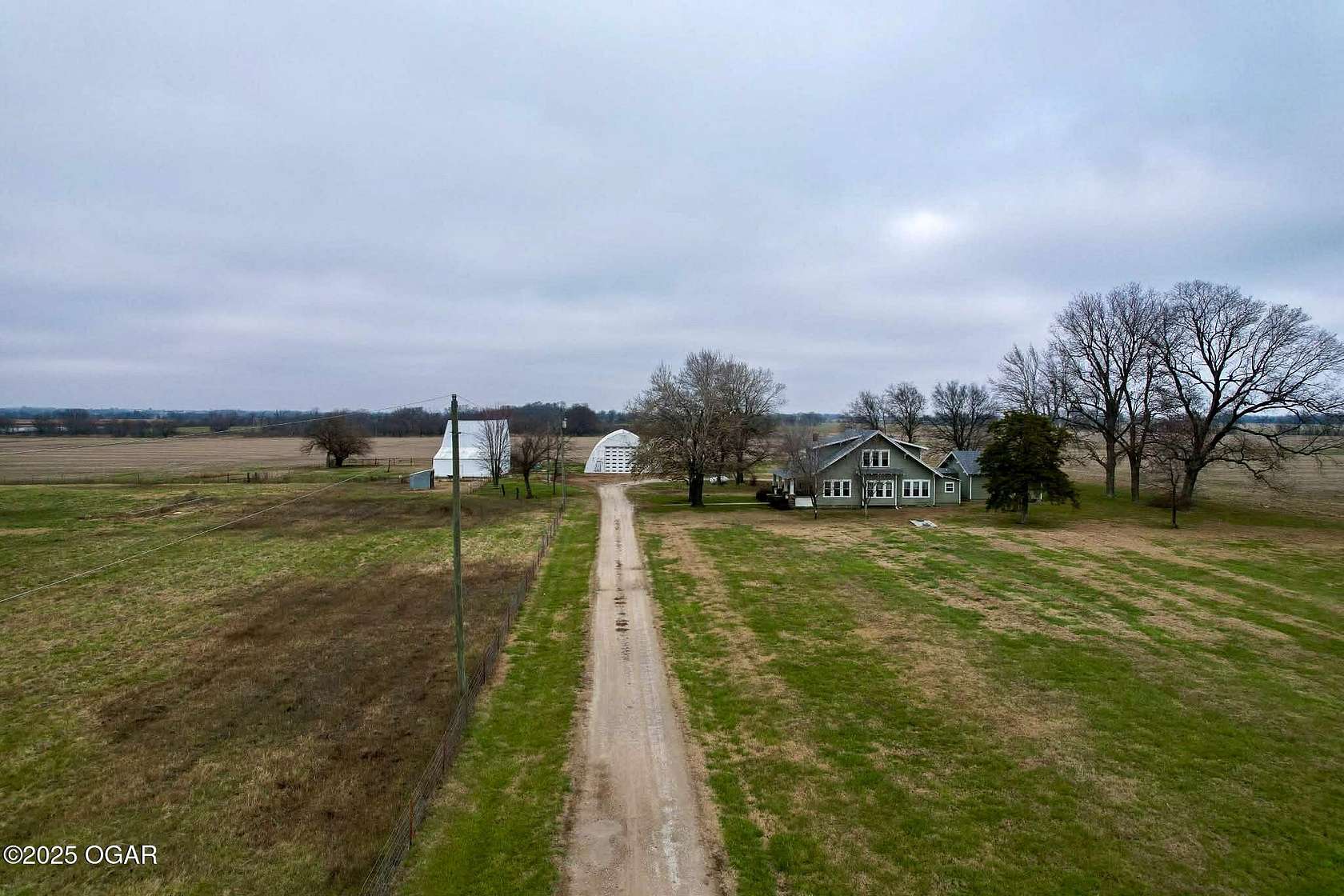 7 Acres of Land with Home for Sale in Bartlett, Kansas