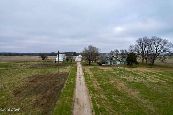7 Acres of Land with Home for Sale in Bartlett, Kansas