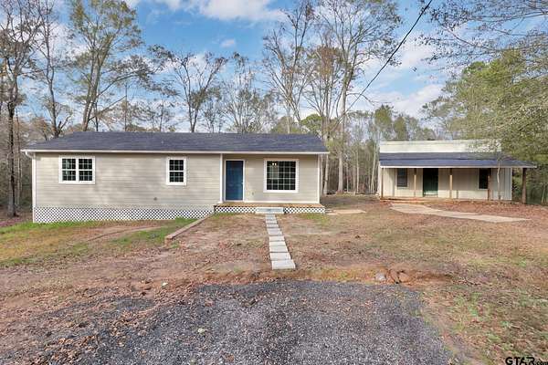 5 Acres of Residential Land with Home for Sale in Gilmer, Texas