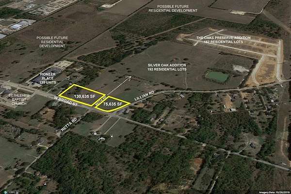 3 Acres of Commercial Land for Sale in Mansfield, Texas