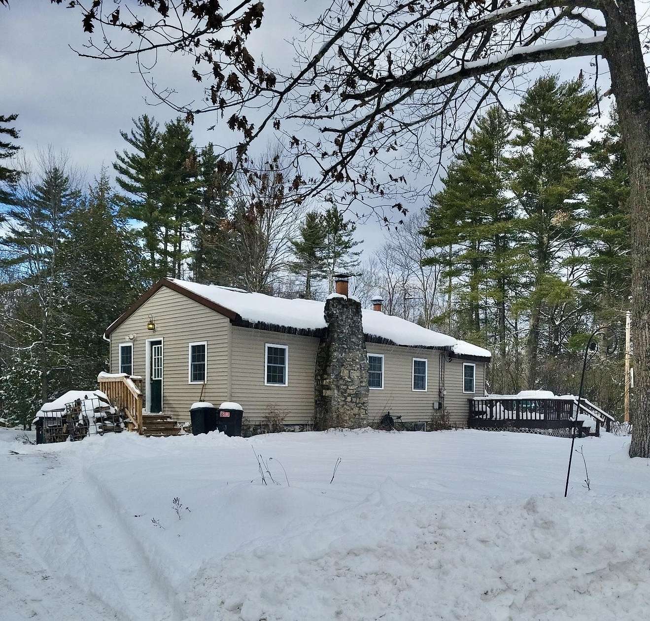 20.8 Acres of Recreational Land with Home for Sale in Ossipee, New Hampshire