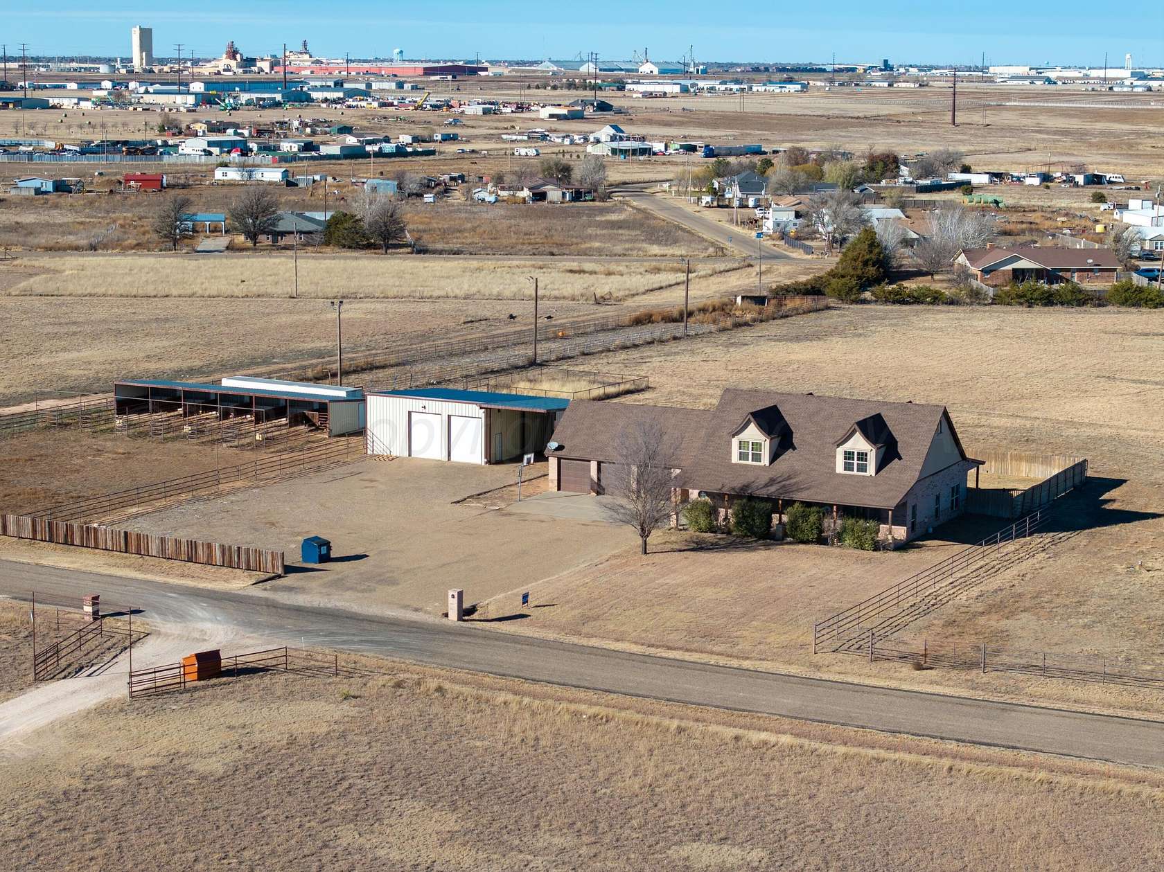7 Acres of Land with Home for Sale in Amarillo, Texas
