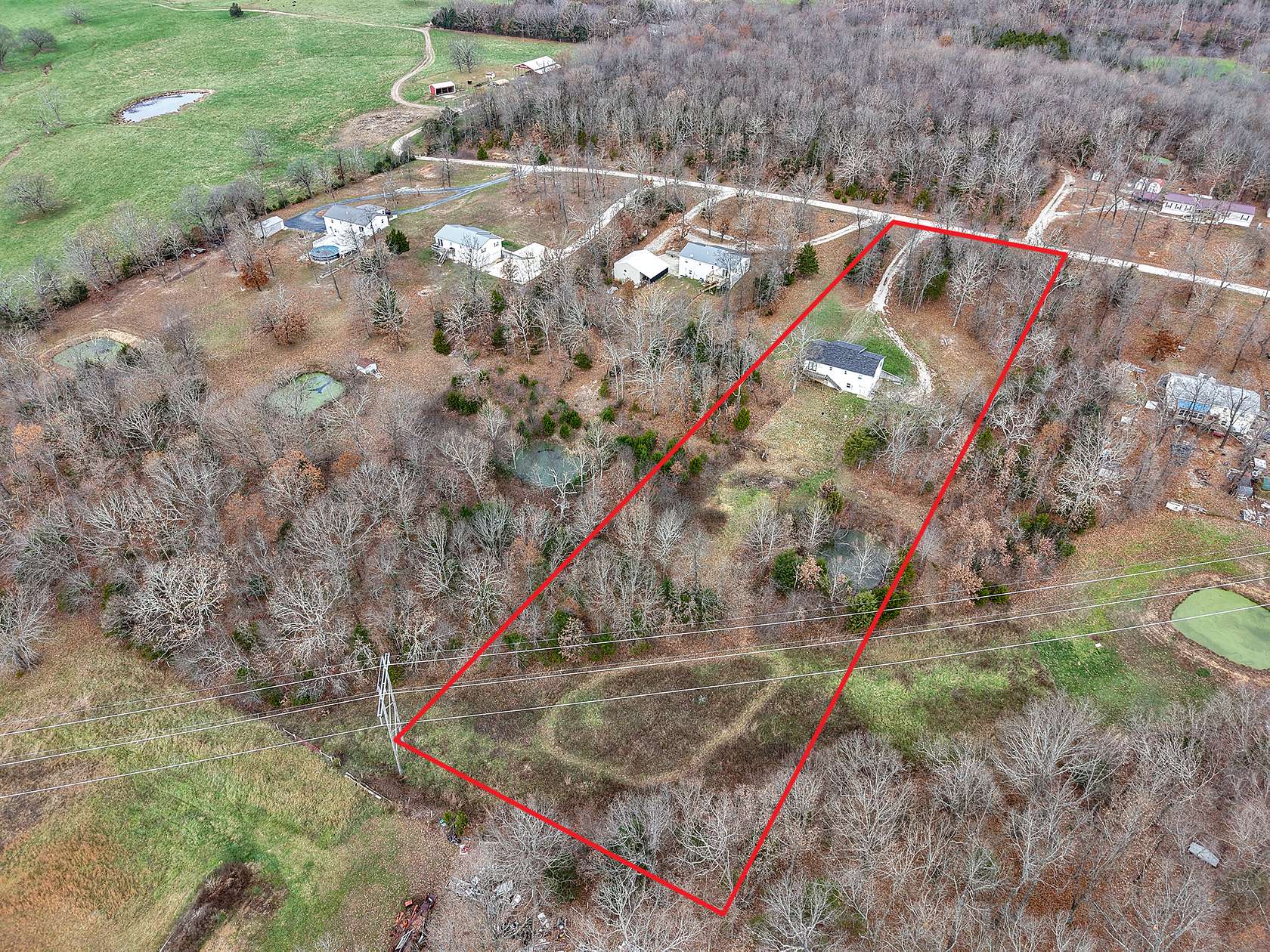 3 Acres of Residential Land with Home for Sale in Laquey, Missouri