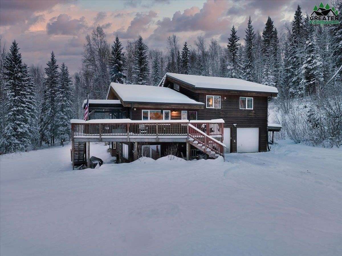 5.6 Acres of Residential Land with Home for Sale in Fairbanks, Alaska