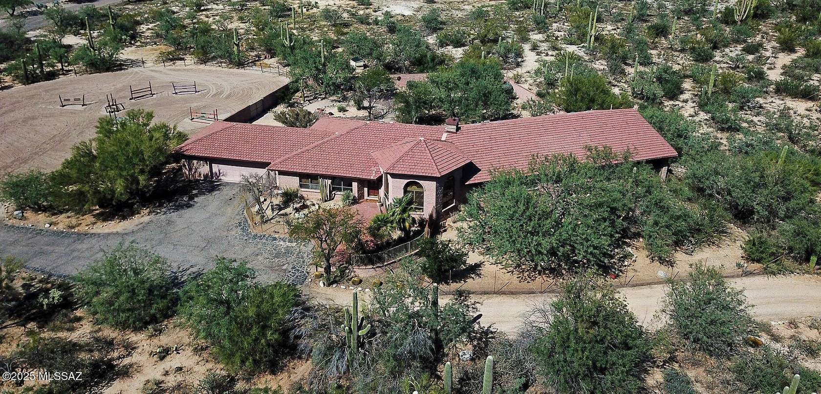 4.74 Acres of Residential Land with Home for Sale in Tucson, Arizona