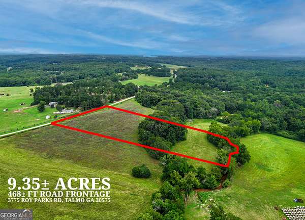 9.35 Acres of Land for Sale in Talmo, Georgia