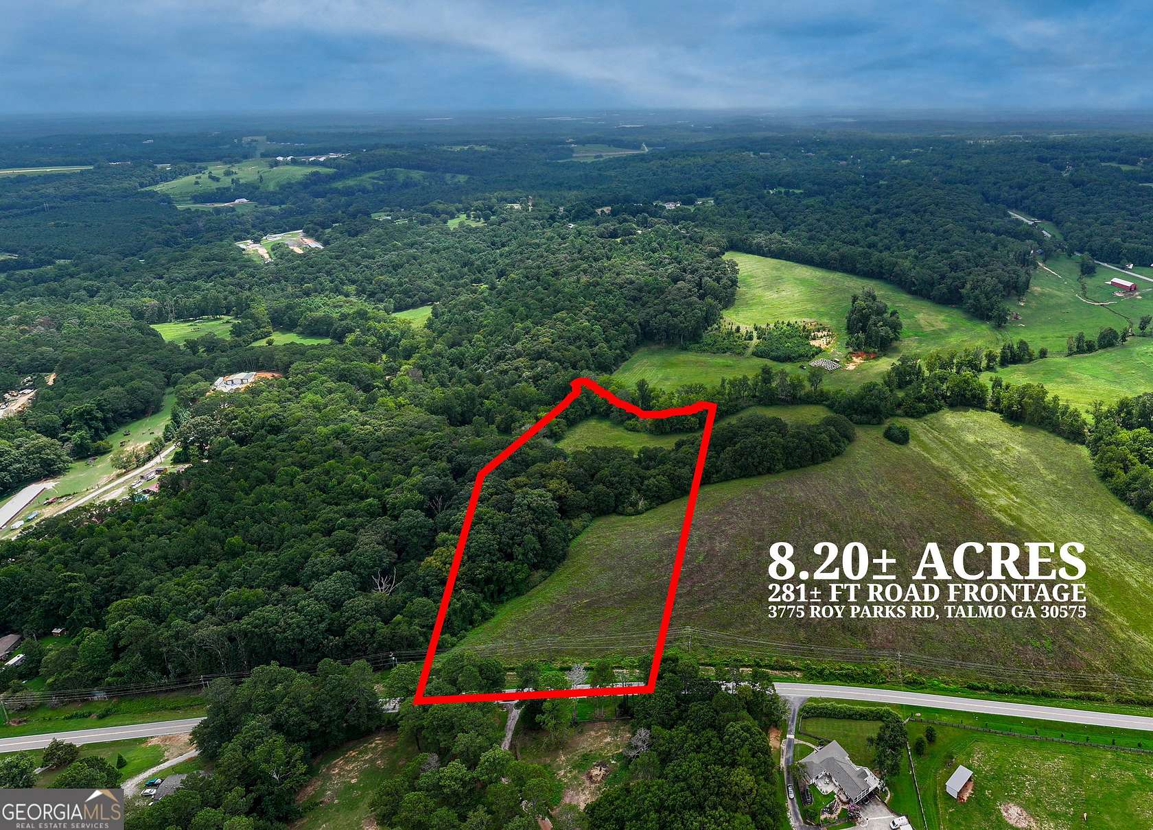 8.2 Acres of Land for Sale in Talmo, Georgia