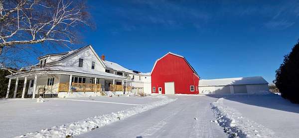 4 Acres of Residential Land with Home for Sale in Castle Hill Town, Maine