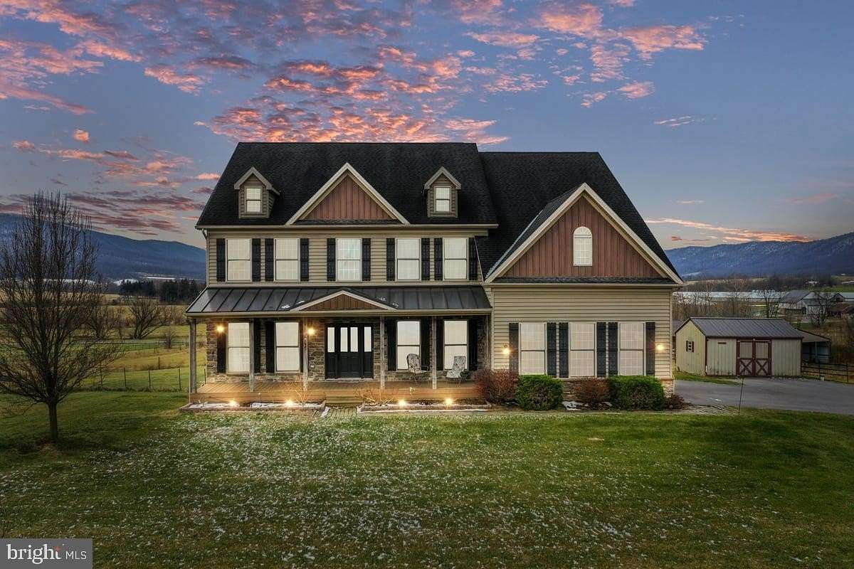 8.76 Acres of Land with Home for Sale in Mercersburg, Pennsylvania