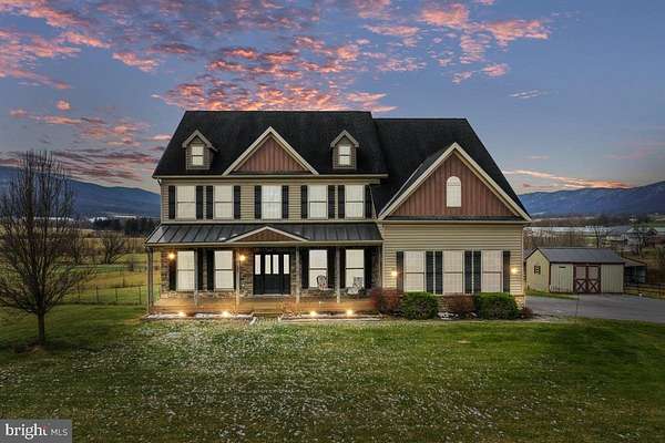 8.76 Acres of Land with Home for Sale in Mercersburg, Pennsylvania