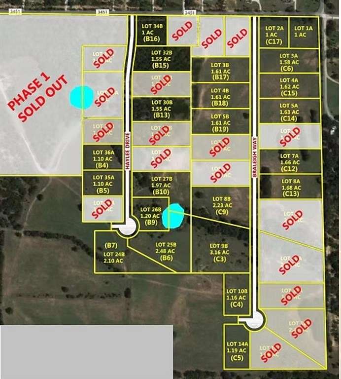1.2 Acres of Residential Land for Sale in Paradise, Texas