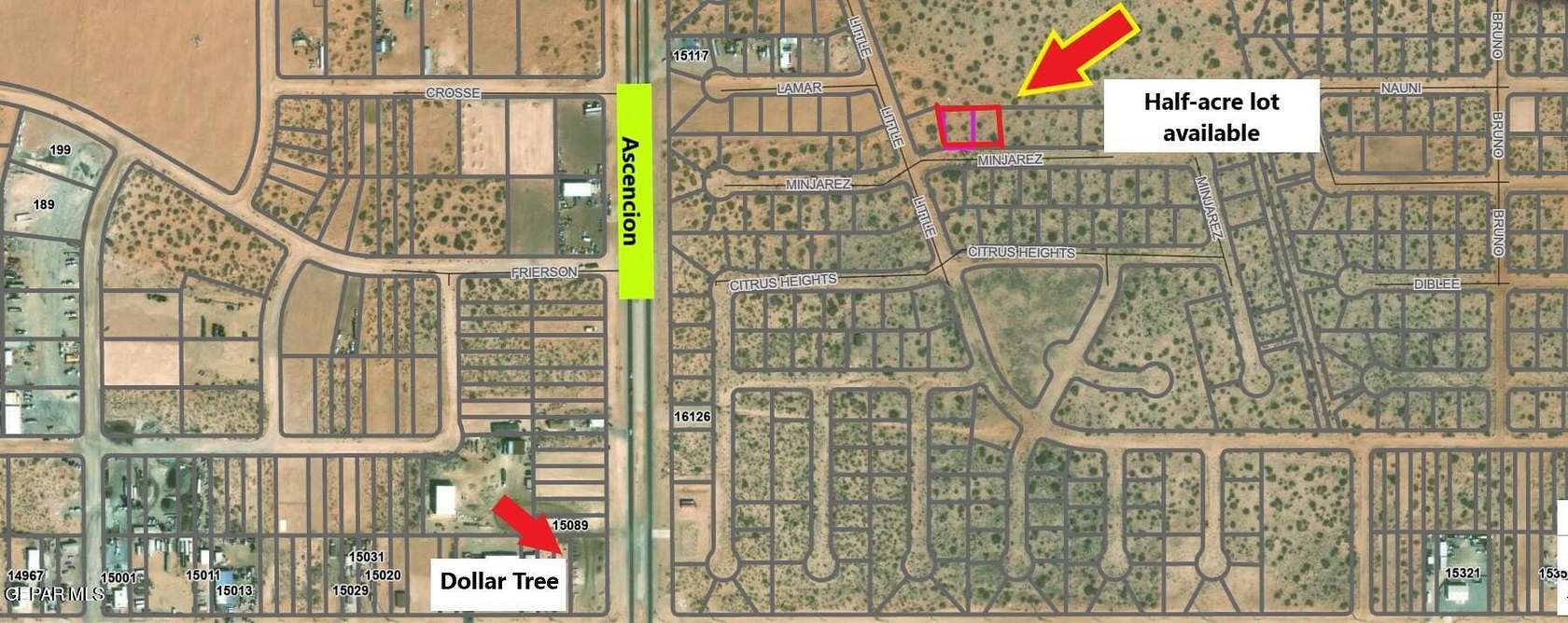 0.49 Acres of Residential Land for Sale in El Paso, Texas