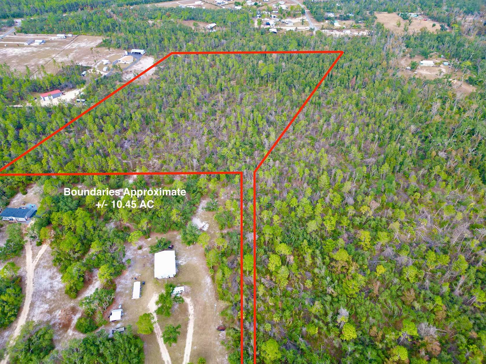 10.5 Acres of Recreational Land for Sale in Perry, Florida