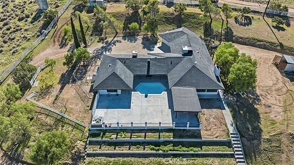 5 Acres of Land with Home for Sale in Palmdale, California