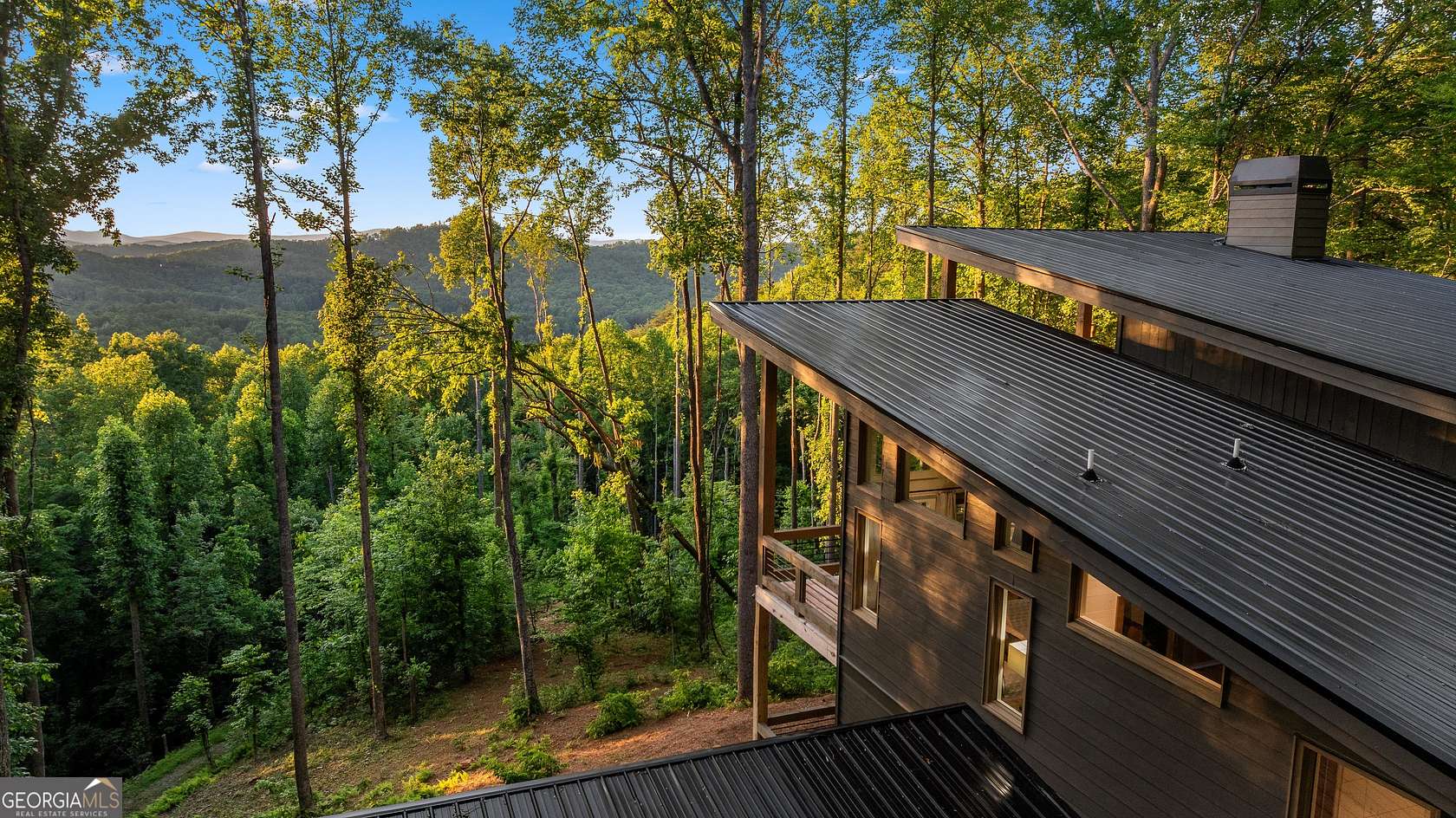 4 Acres of Residential Land with Home for Sale in Blue Ridge, Georgia