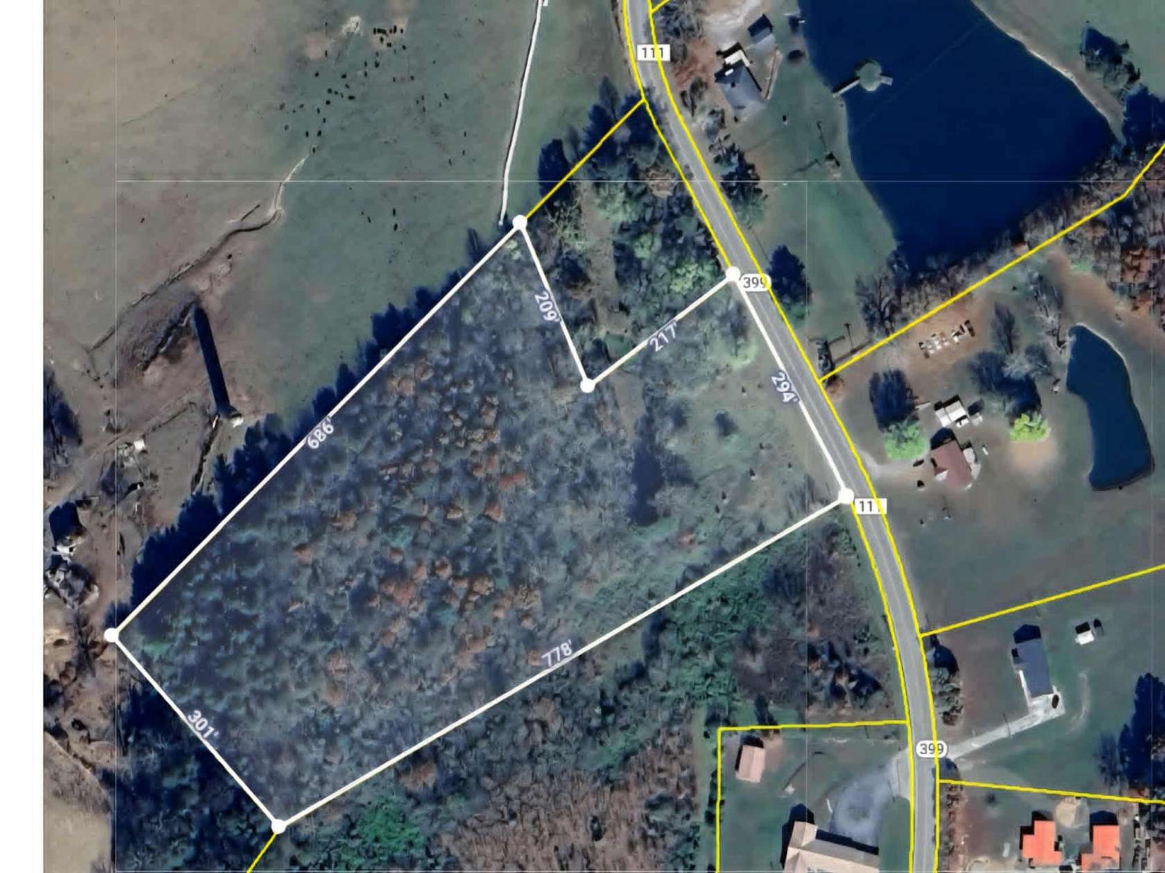 6.76 Acres of Residential Land for Sale in Palmer, Tennessee