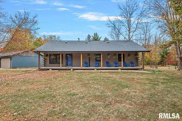 3.44 Acres of Residential Land with Home for Sale in Rochester, Illinois