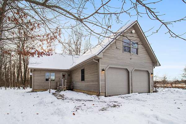 20 Acres of Land with Home for Sale in Clinton, Michigan