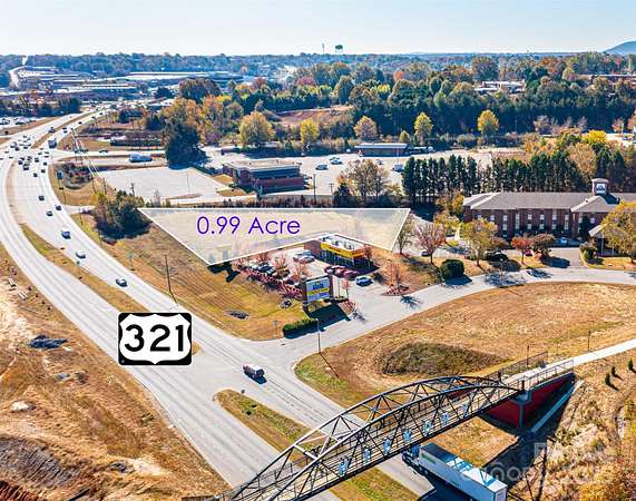 0.99 Acres of Commercial Land for Sale in Hickory, North Carolina