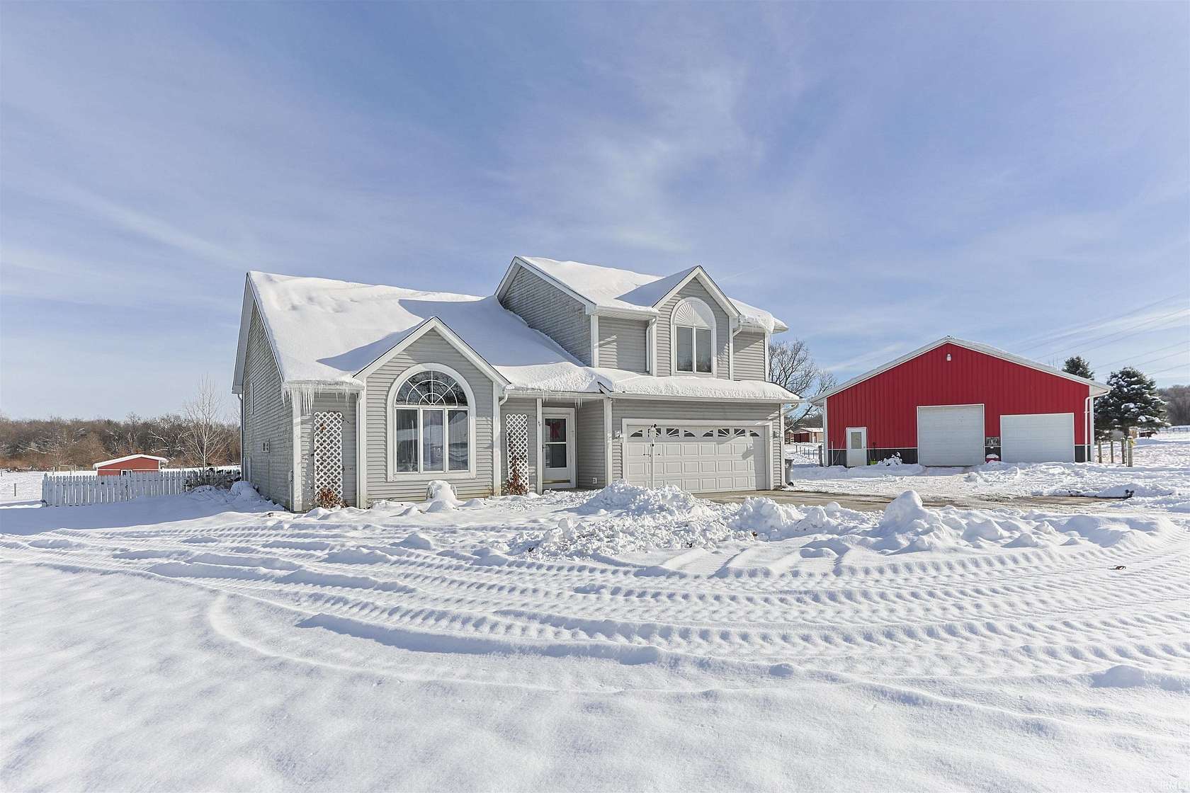 4.1 Acres of Residential Land with Home for Sale in Bristol, Indiana