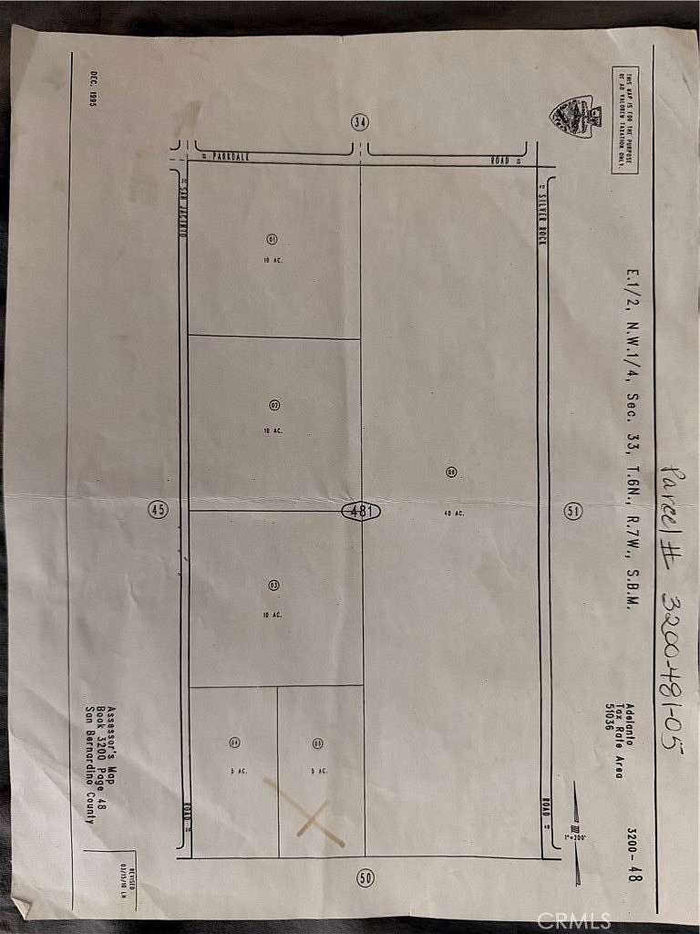 5 Acres of Residential Land for Sale in Adelanto, California