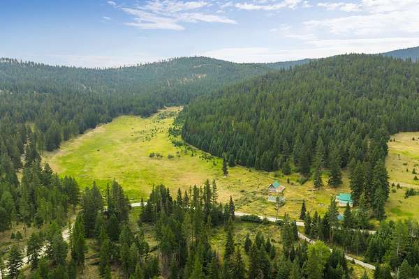 607 Acres of Land with Home for Sale in Kalispell, Montana
