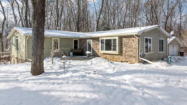 7.6 Acres of Residential Land with Home for Sale in Horton, Michigan