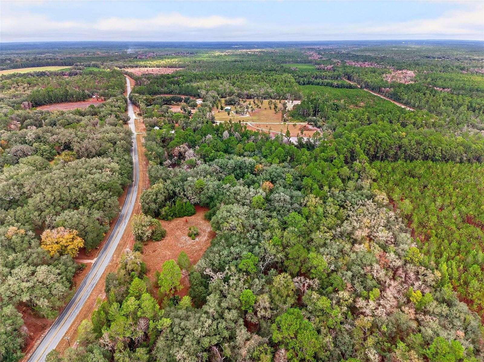 12.7 Acres of Land with Home for Sale in Hawthorne, Florida