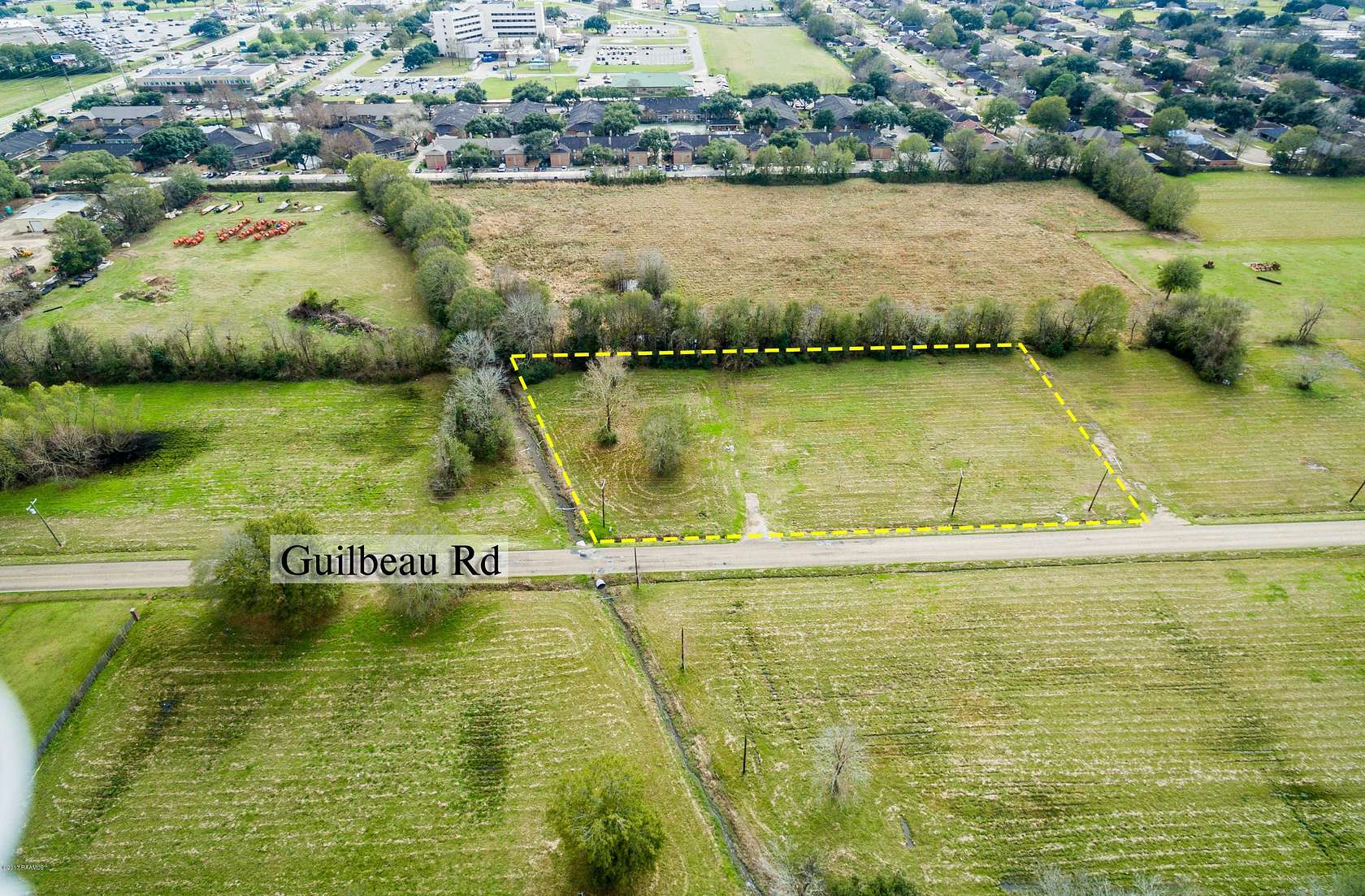 1.65 Acres of Commercial Land for Sale in Lafayette, Louisiana