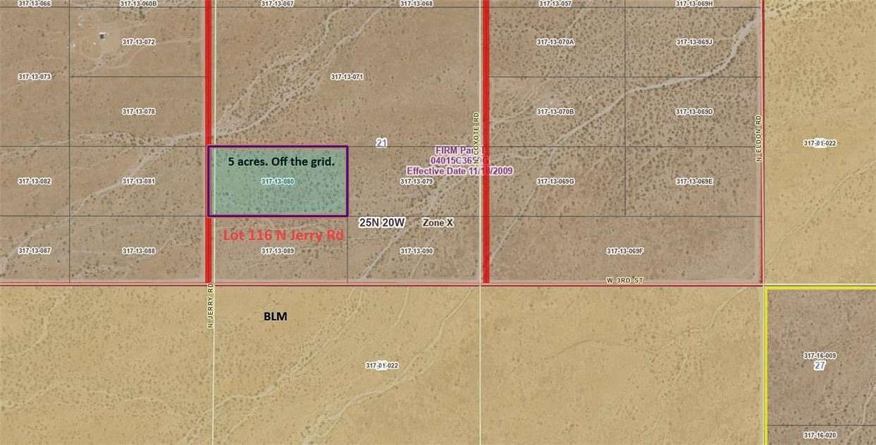 5 Acres of Recreational Land for Sale in Dolan Springs, Arizona