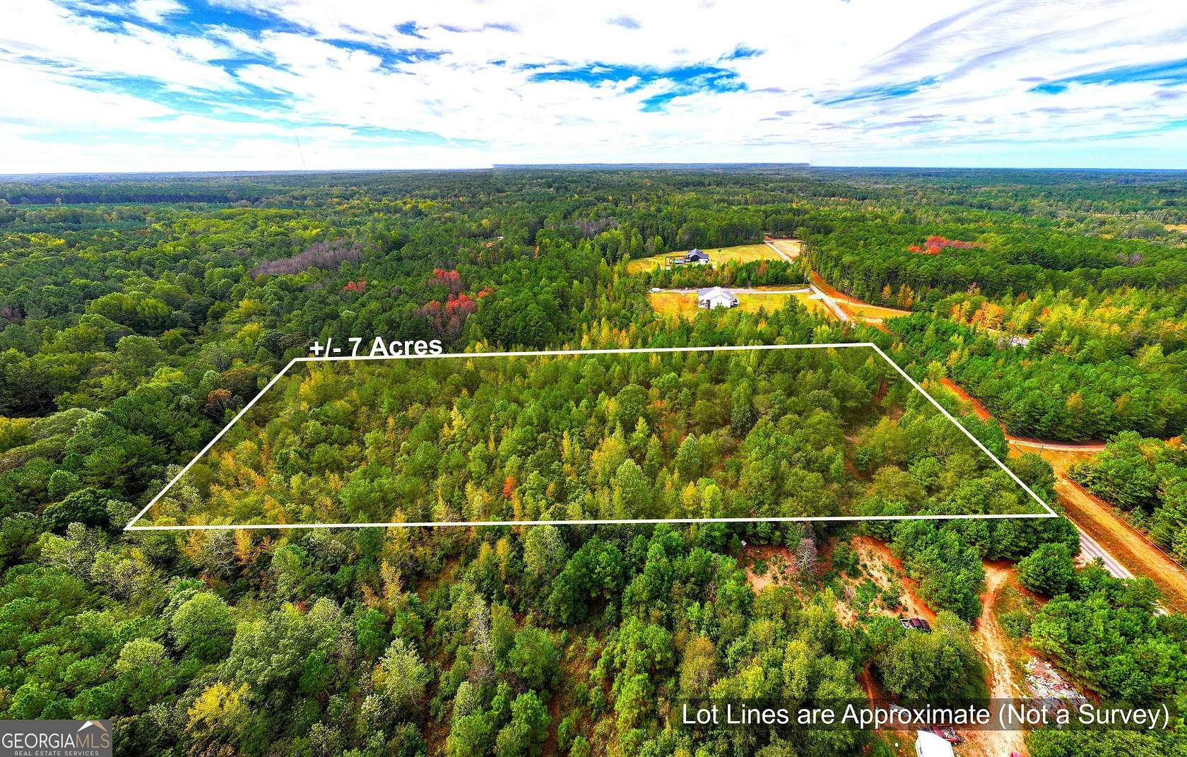 7 Acres of Residential Land with Home for Sale in Greenville, Georgia