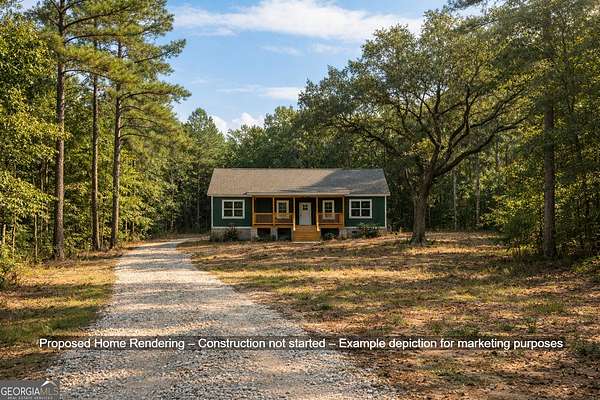 7 Acres of Residential Land with Home for Sale in Greenville, Georgia