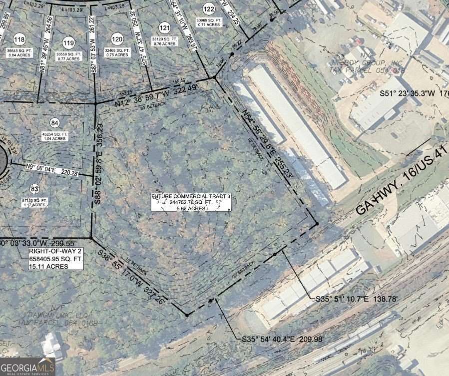 5.62 Acres of Commercial Land for Sale in Forsyth, Georgia