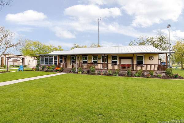 3 Acres of Residential Land with Home for Sale in Natalia, Texas