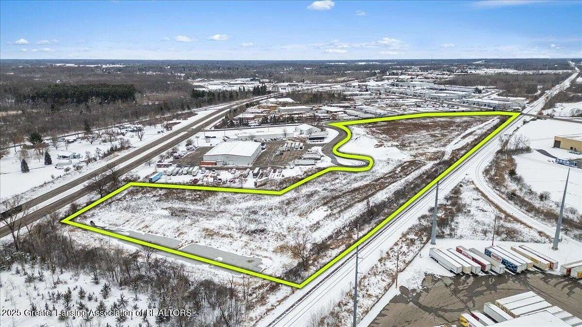 16.4 Acres of Commercial Land for Sale in Lansing, Michigan