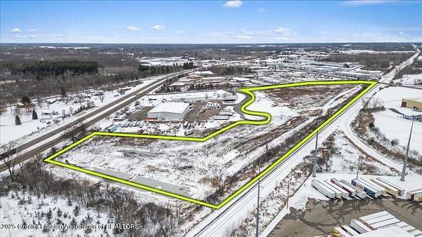 16.4 Acres of Commercial Land for Sale in Lansing, Michigan