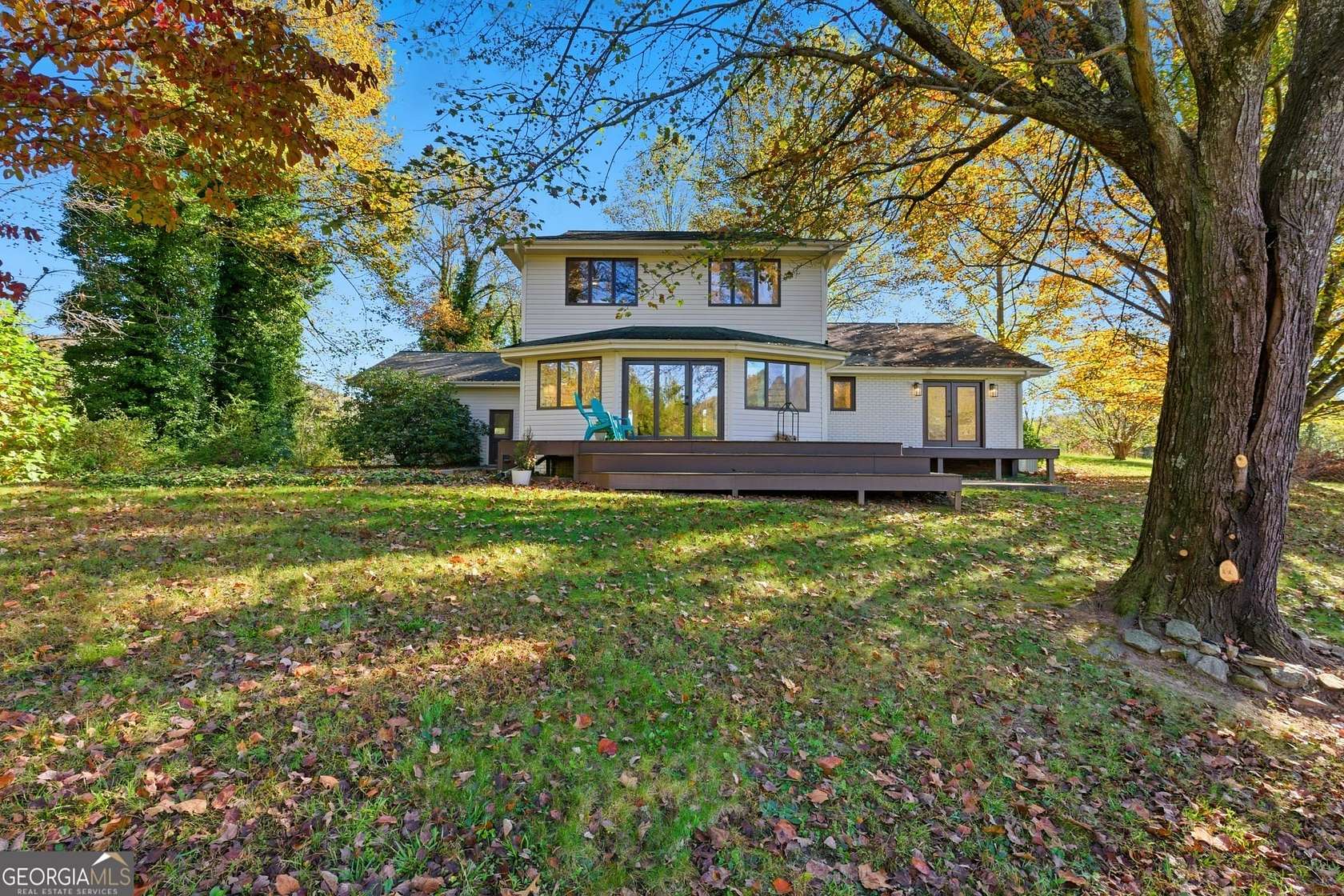 4 Acres of Residential Land with Home for Sale in Rabun Gap, Georgia