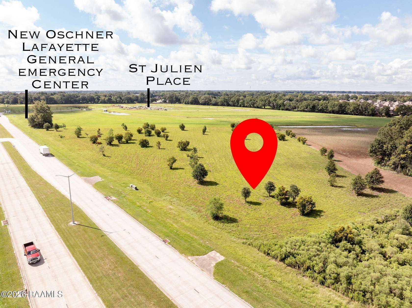 5 Acres of Commercial Land for Sale in Broussard, Louisiana