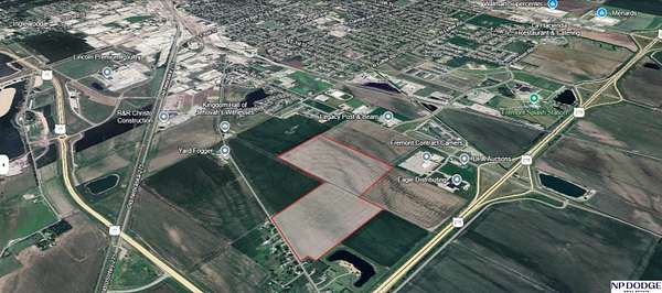 97.7 Acres of Land for Sale in Fremont, Nebraska