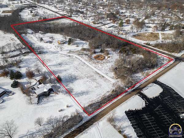 19 Acres of Land with Home for Auction in Tecumseh, Kansas