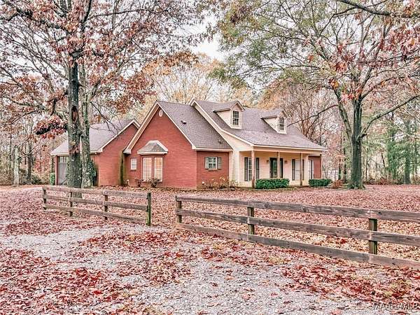 3.8 Acres of Residential Land with Home for Sale in Deatsville, Alabama