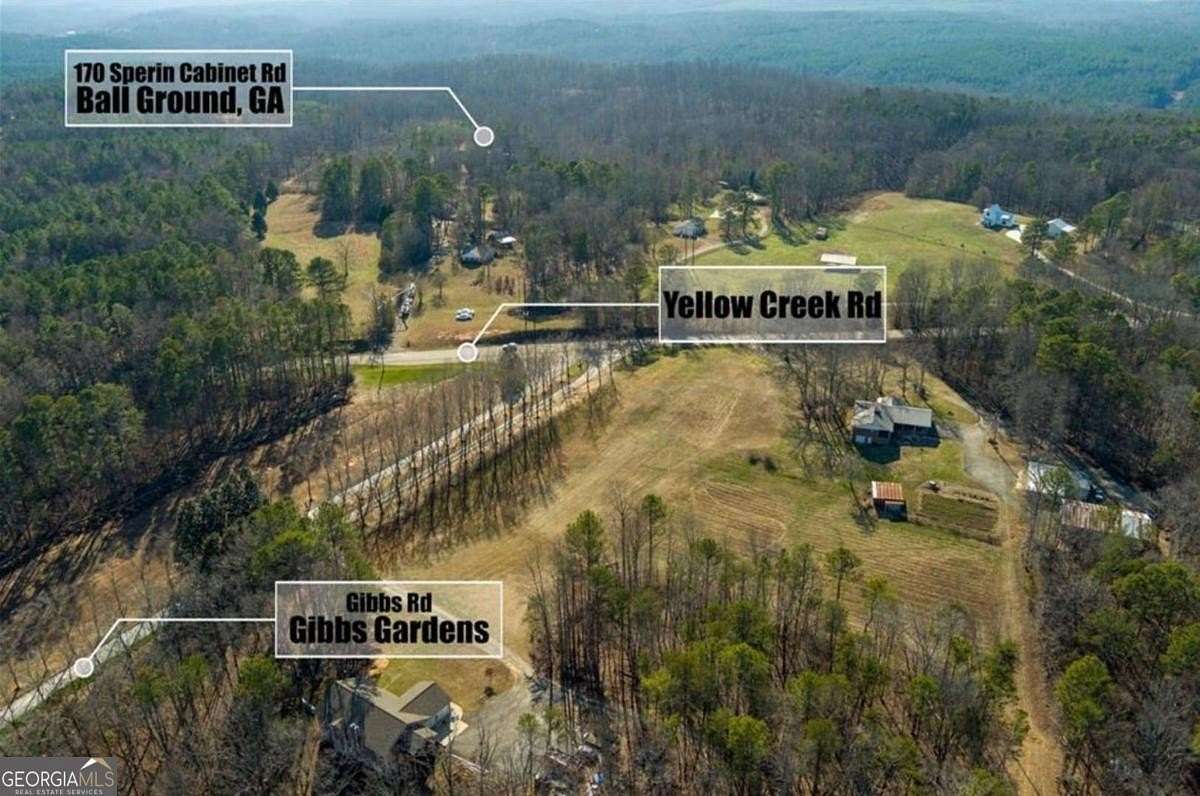 123 Acres of Land for Sale in Ball Ground, Georgia